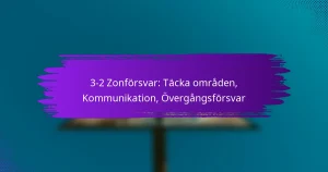 3-2 Zonförsvar: Täcka områden, Kommunikation, Övergångsförsvar